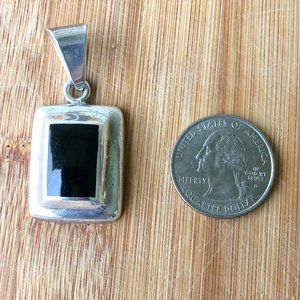 Sterling Silver and gem stone pendant